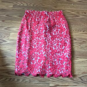 L.K. Bennett Lace skirt